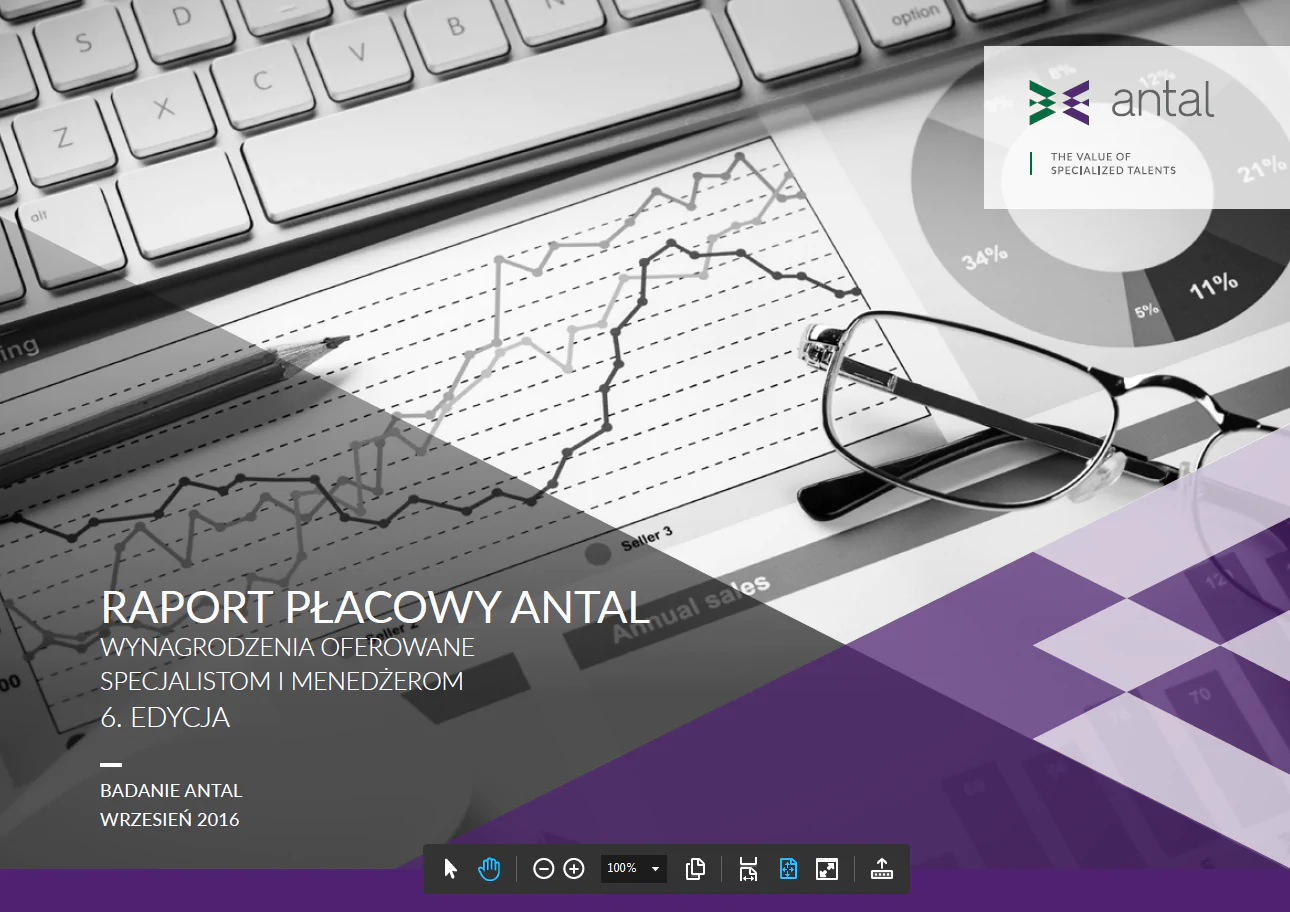 Nowy raport płacowy Antal