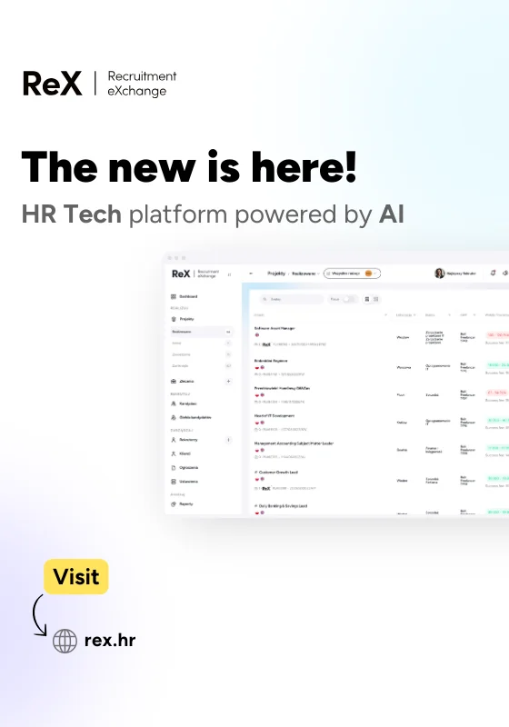 Artificial Intelligence revolutionizes the HR sector - Antal introduces the new version of the ReX HR Tech platform