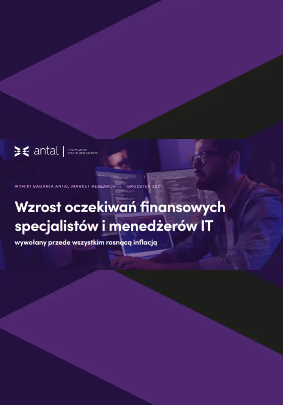 Wzrost oczekiwań finansowych specjalistów i menedżerów IT