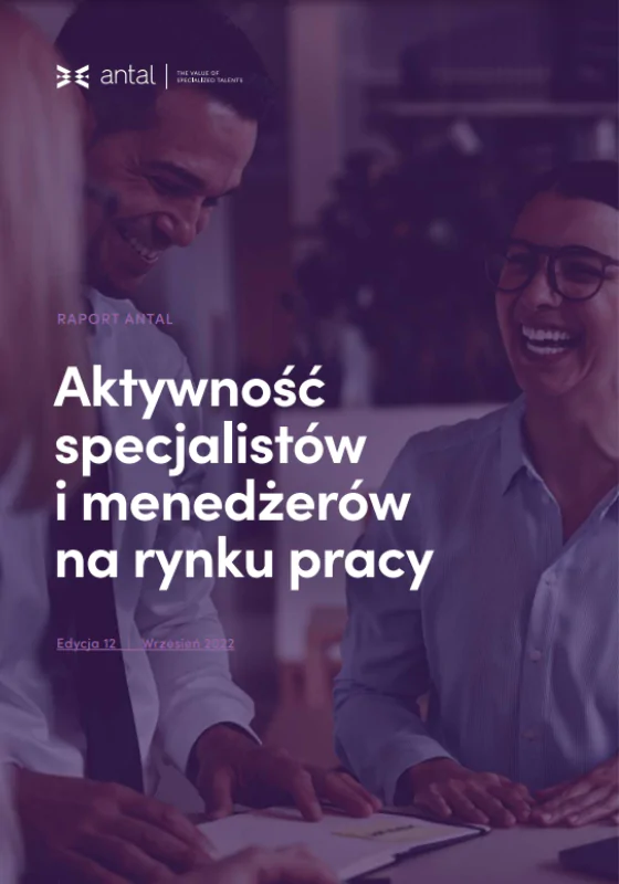 Aktywność specjalistów i menedżerów na rynku pracy - 12. edycja