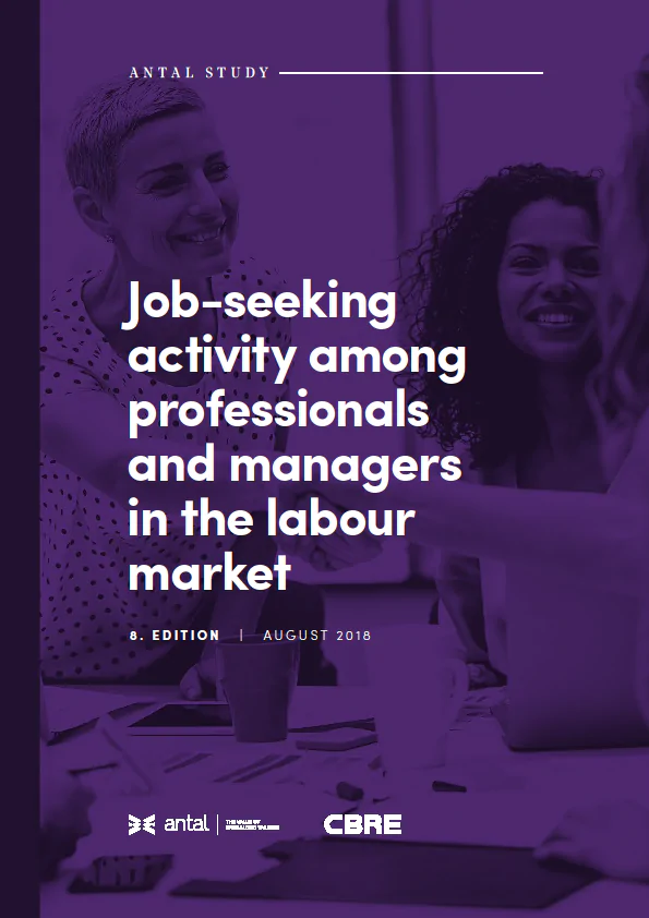 Job-seeking activity among professionals and managers in the labour market - 8th edition
